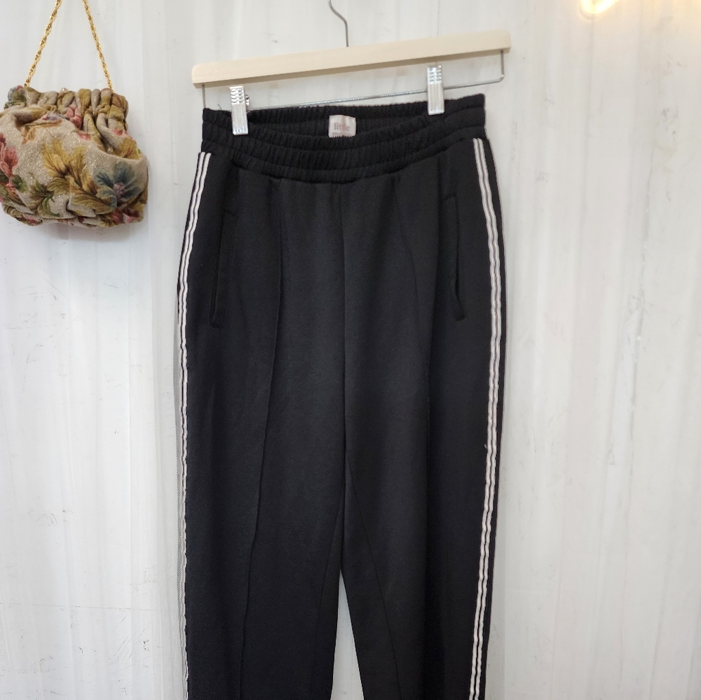 Little moon black track pant Small